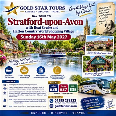 Stratford & Hatton inc Boat Cruise